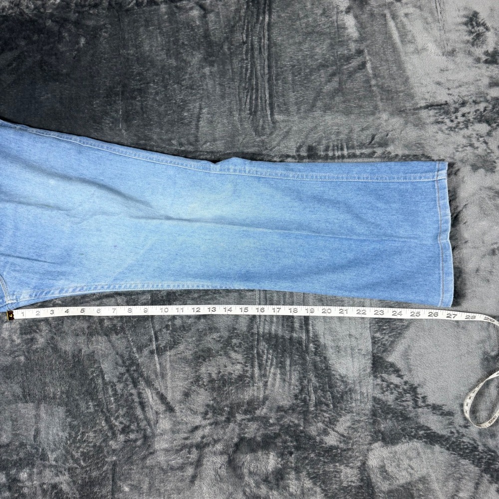 Vintage Levis 517 Orange Tab Jeans Mens 38x29 Light Wash Bootcut Made in USA - Picture 6 of 11